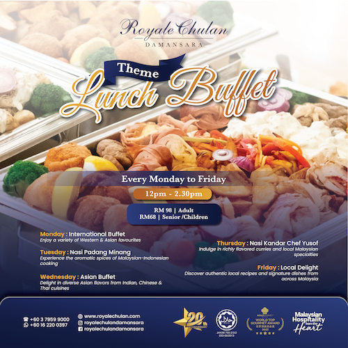 Themed buffet lunch in Petaling Jaya